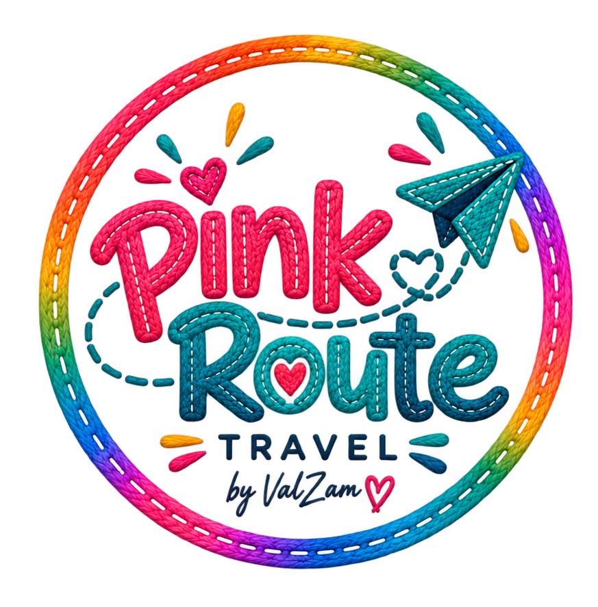 Pink Route Travel by ValZam